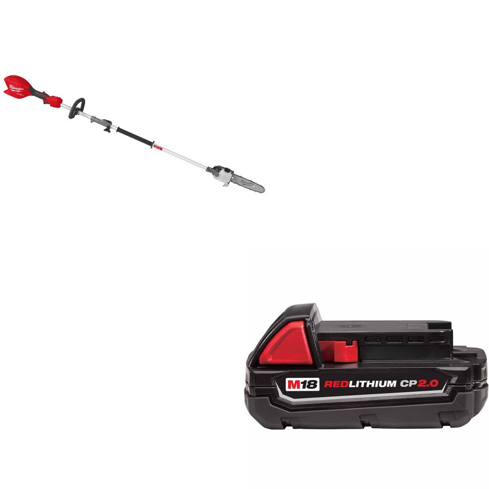 Milwaukee 3016-20PS M18 FUEL Pole Saw W/ 48-11-1820 M18 2.0 Compact Battery Pack