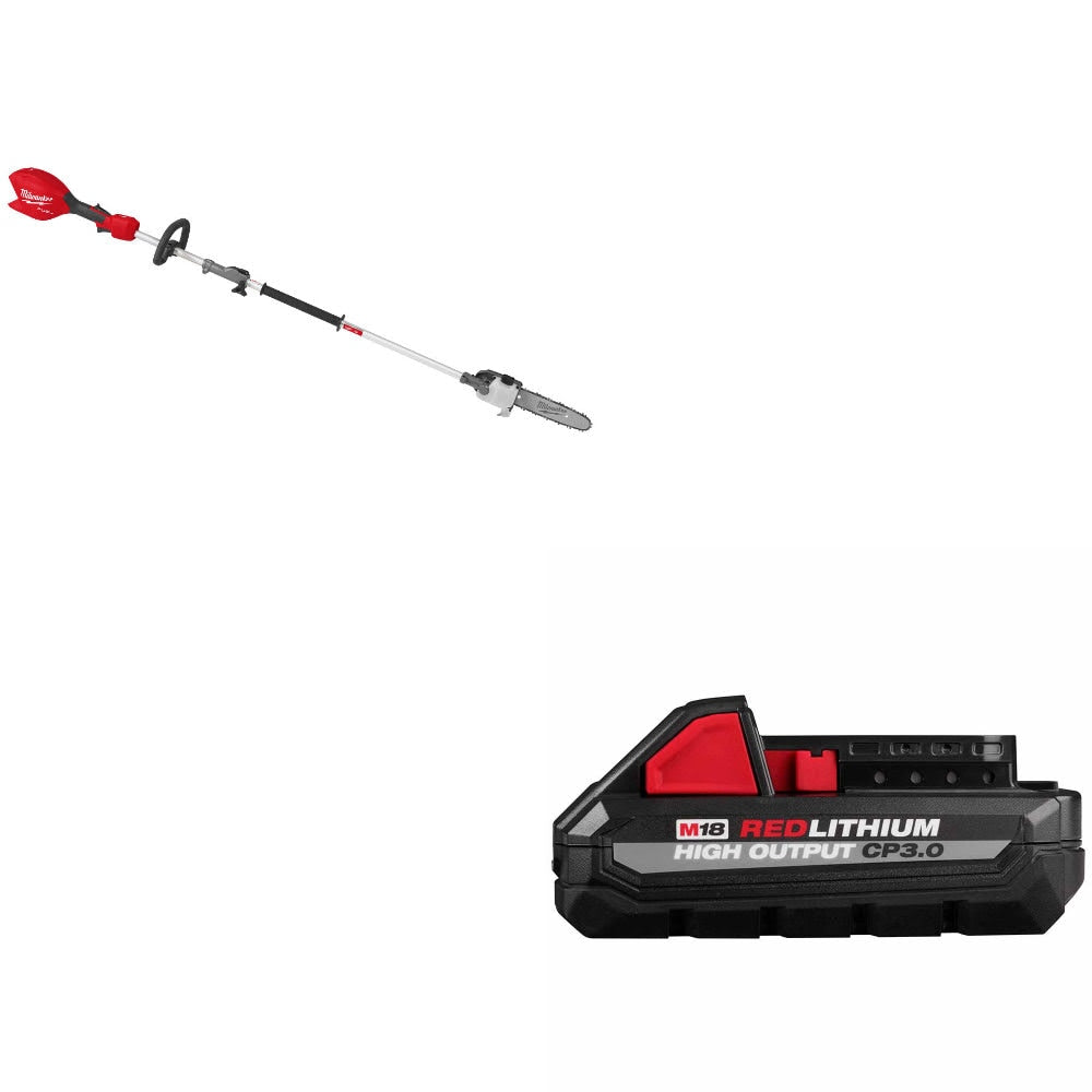 Milwaukee 3016-20PS M18 FUEL Pole Saw W/ 48-11-1835 M18 REDLITHIUM CP3.0 Battery