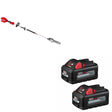 Milwaukee 3016-20PS M18 FUEL Pole Saw W/ 48-11-1862 M18 XC6.0 Battery, 2 Pack