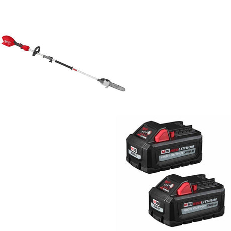 Milwaukee 3016-20PS M18 FUEL Pole Saw W/ 48-11-1862 M18 XC6.0 Battery, 2 Pack