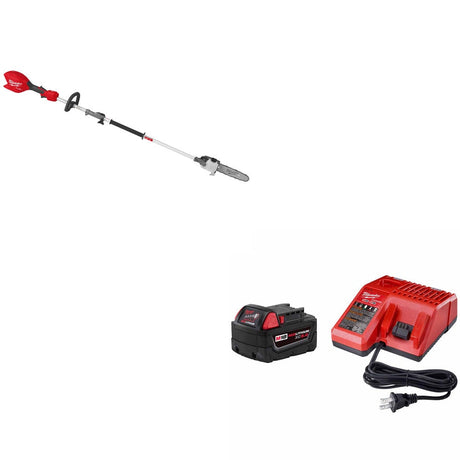 Milwaukee 3016-20PS M18 FUEL Pole Saw W/ 48-59-1850 M18 XC5.0 Starter Kit