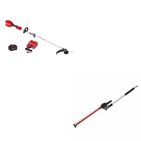 Milwaukee 3016-21ST M18 FUEL Trimmer Kit W/ FREE 49-16-2719 M18 Attachment