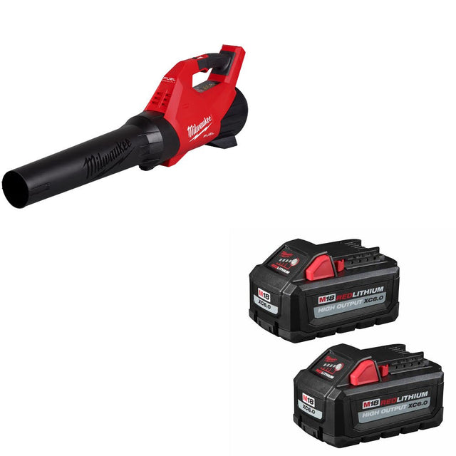 Milwaukee 3017-20 M18 FUEL Blower, Bare W/ 48-11-1862 M18 18V Battery, 2 Pack