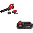 Milwaukee 3017-21HD M18 FUEL Blower Kit W/ 48-11-1820 M18 2.0 Battery Pack