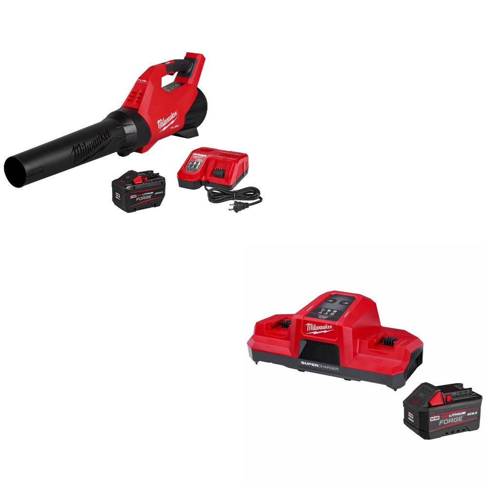 Milwaukee 3017-21HD M18 FUEL Blower Kit W/ 48-59-1861 M18 18V Starter Kit