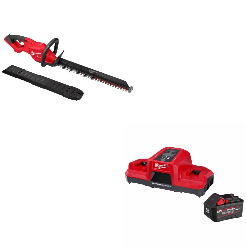 Milwaukee 3033-20 M18 FUEL 24" Hedge Trimmer W/ 48-59-1861 M18 18V Starter Kit