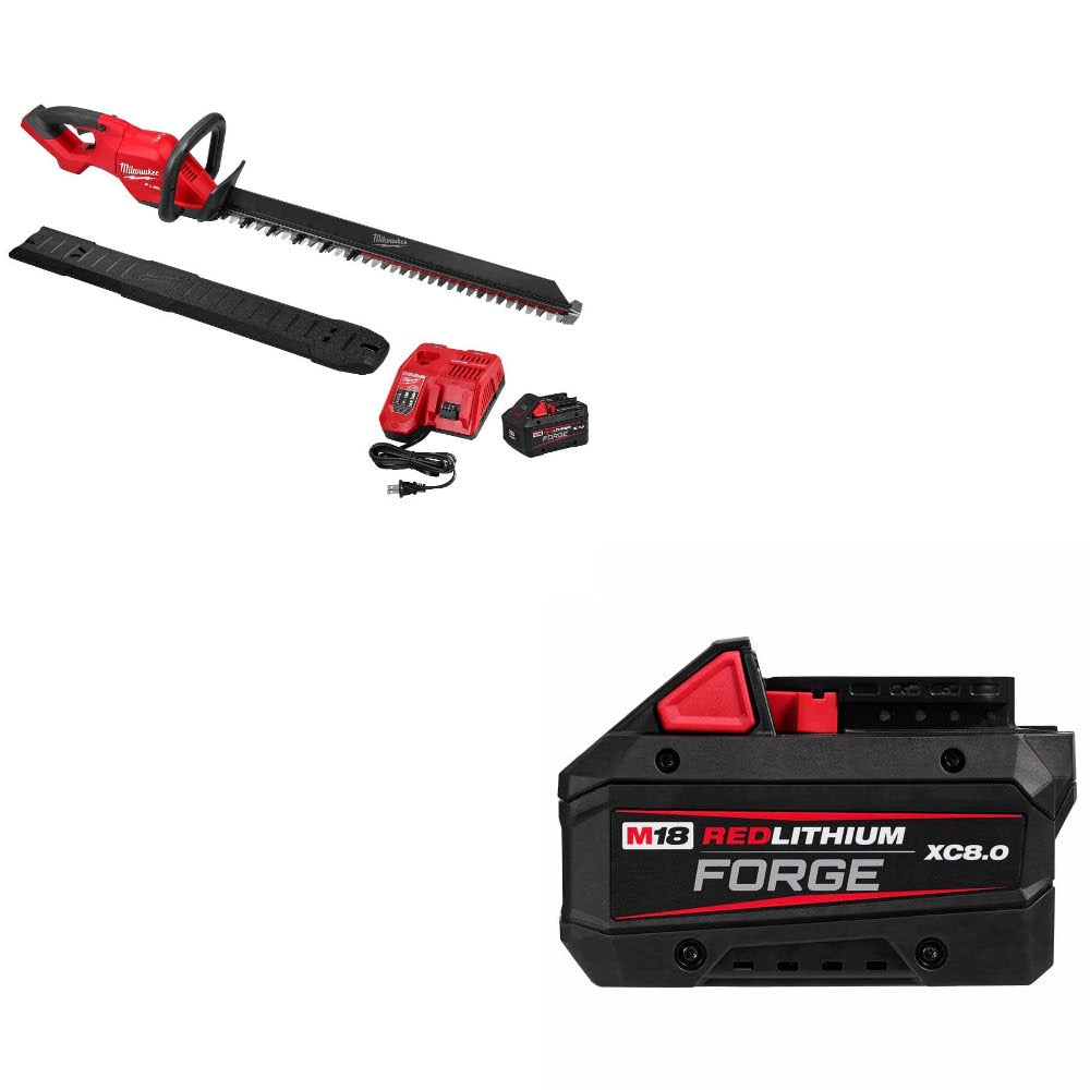 Milwaukee 3034-21 30" Hedge Trimmer Kit W/ FREE 48-11-1881 XC8.0 Battery