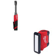 Milwaukee 3050-21 Box Ratchet Kit W/ FREE 2367-20 Flood Light