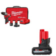 Milwaukee 3404-22 M12 FUEL 1/2" Drill/Driver Kit W/ 48-11-2450 M12 Battery Pack