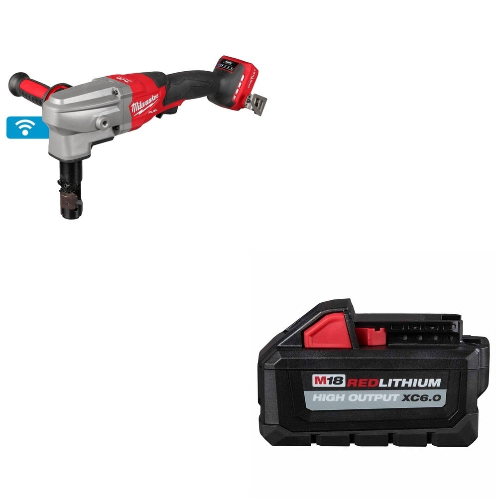 Milwaukee 3476-20 M18 FUEL 10 Gauge Nibbler W/ FREE 48-11-1865 M18 Battery