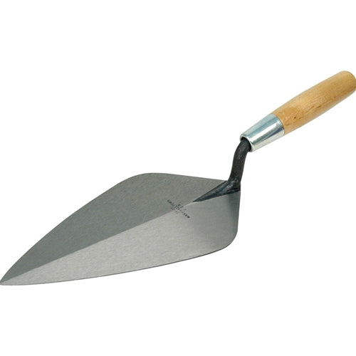 MarshallTown 34 10.5 10148 - 10 1/2" Brick Trowel Wide London Pattern-Wood Hdl