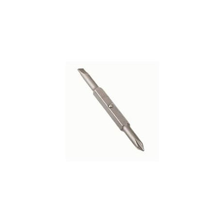 IDEAL 35-911 Replacement Bits for 7-in-1 Twist-a-Nut™ Screwdriver/Nutdriver 1/4 in. Slotted - #2 Phillips Bit