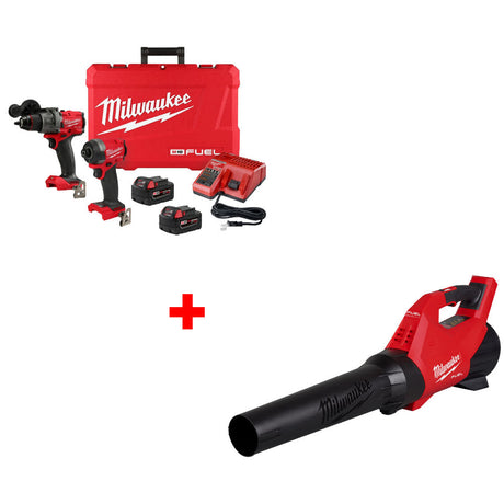 Milwaukee 3697-22 M18 FUEL 2-Tool Combo Kit W/ FREE 3017-20 M18 FUEL Blower