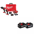 Milwaukee 3697-22 M18 FUEL 2-Tool Combo Kit W/ 48-11-1868 M18 18V Battery, 2Pk