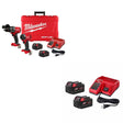 Milwaukee 3697-22 M18 FUEL 2-Tool Combo Kit W/ 48-59-1852B M18 18V Starter Kit