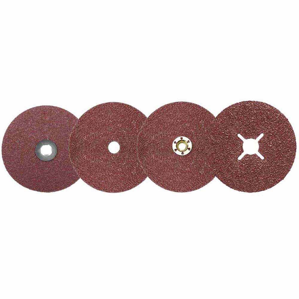 3M 051141-27425-6 Cubitron II Fibre Disc 982C TN Quick Change 4-1/2 in 36 Grit (100 Pack) - 2