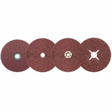 3M 051141-27425-6 Cubitron II Fibre Disc 982C TN Quick Change 4-1/2 in 36 Grit (100 Pack) - 2