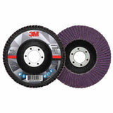 3M 05903 769F Type 27 Flap Disc, 4-1/2 in x 7/8 in, 40+ Grit for Right Angle Grinders (7100177446)
