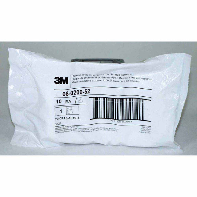 3M 06-0200-52 Scratch Resistant Outside Protection Plate for Speedglas 9100 Welding Helmet  (7100145631) (10 Pack)