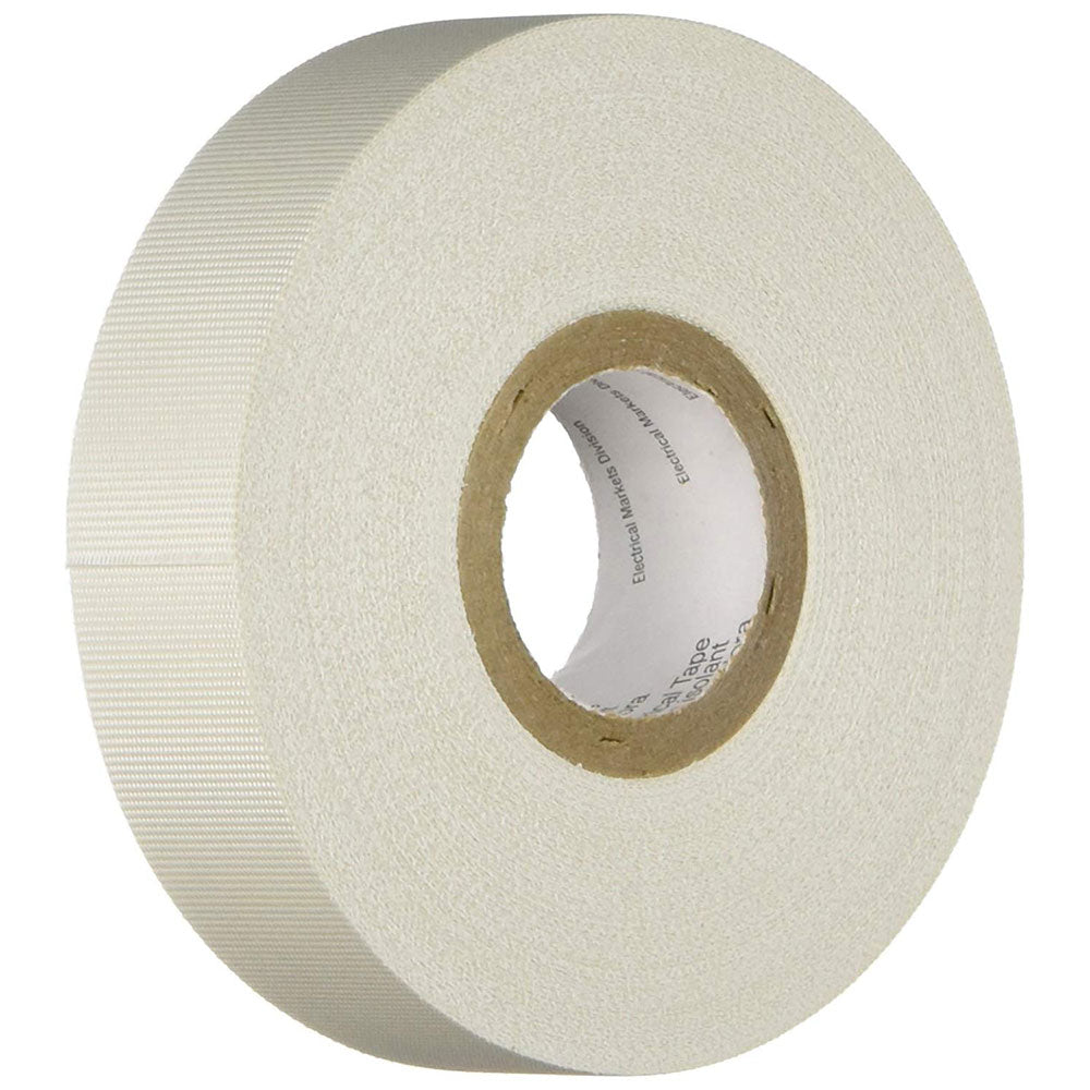 3M 15074 3/4" x 66' Cloth Tape Single-Sided Glass Cloth - 2