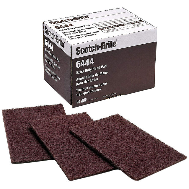 3M 16553 6444 Brown Hand Pads