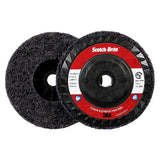 3M 29900 Scotch-Brite Clean and Strip XT Pro Disc Type 27 4-1/2" x 5/8"-11 Extra Coarse