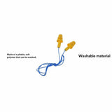3M 340-4002 E-A-R UltraFit Corded Earplugs with Carrying Case, Reusable Triple-Flange, NRR 25 dB (50 Pairs) - 4