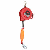 3M 3590048 PROTECTA Edge Self-Retracting Lifeline, Galvanized Cable, Steel Swivel Snap Hook, 50ft., Class 2, ANSI (7100318442) - 3