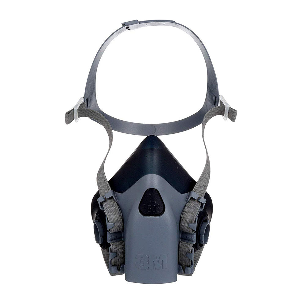 3M 37083 7503 Half Facepiece Respirator, Large