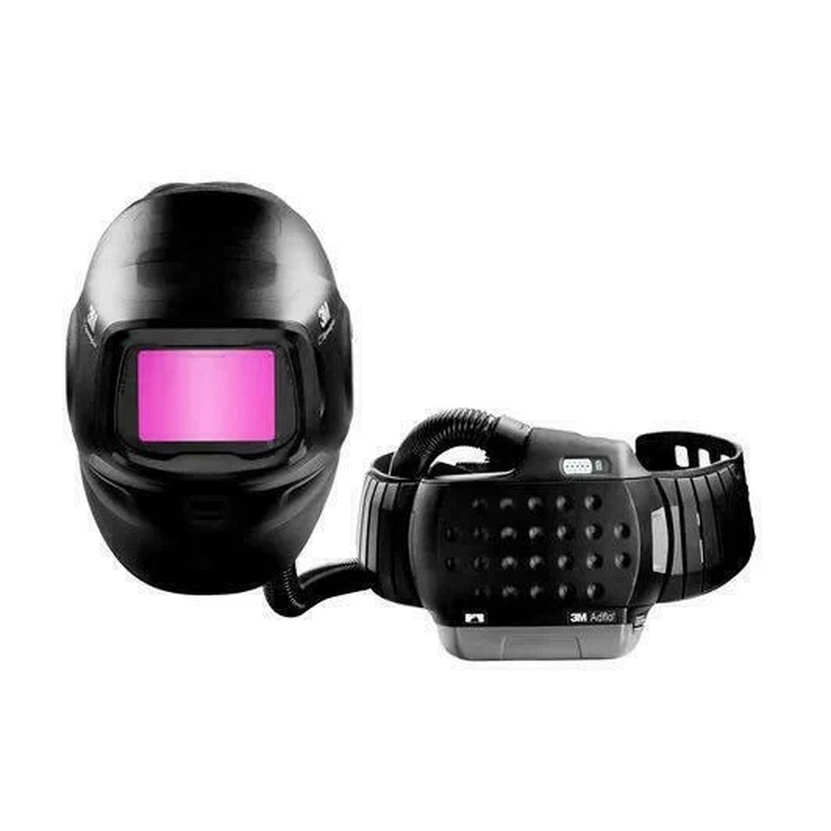 3M 46-1101-30iVC Speedglas G5-01 Heavy-Duty Welding Helmet Kit with G5-01VC ADF and Adflo High-Altitude PAPR, 2.8" x 4.3" Viewing Area