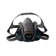 3M 6502QL Rugged Comfort Quick Latch Half Facepiece Reusable Respirator, Medium, Bayonet Connection, Cool Flow Valve, Silicone Face Seal (7000128239)