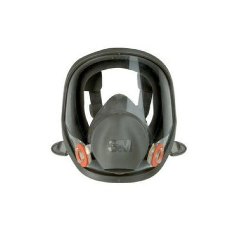 3M 54146 6800 Full Facepiece Reusable Respirator, Medium, Gray, Silicone Face Seal, 4-Point Harness, Bayonet Connection (7000002030)