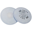 3M 2071 54356 Particulate Filter P95 Bayonet Reusable Respirator Filter (7000002058) (2 Pack)