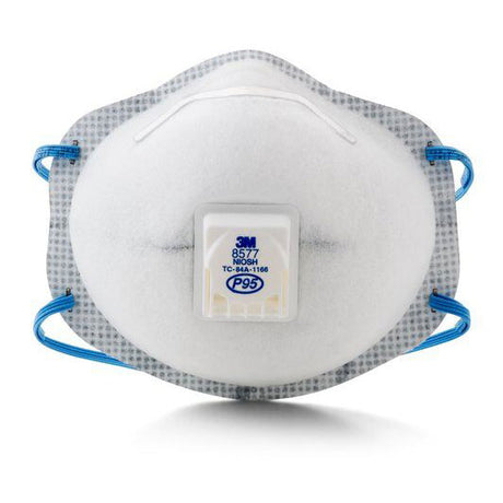 3M 54371 3M Particulate Respirator 8577, P95 w Vapor Relief, 80 Case