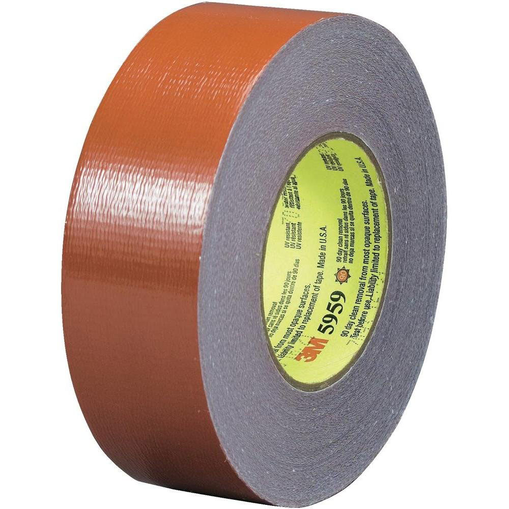 3M 5959 Outdoor Masking and Stucco Tape 5959 Red, 48 mm x 41.1 m 12.0 mil - 2