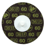 3M 361F Roloc Disc, 60 YF-weight, TR, 2 in, Die R200P (7000000376) (200 Pack)