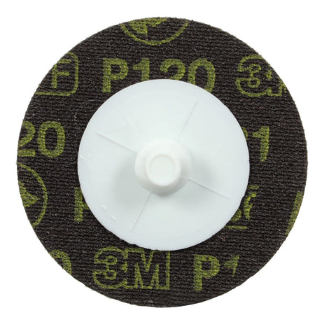 3M 361F Roloc Disc, P120 XF-weight, TR, 2 in, Die R200P (7000000388) (200 Pack)