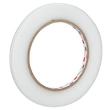 3M 06800 Smooth Transition Tape, Center Adhesive, Transparent, 1/4 in x 30 ft (7000000459) (60 Pack) - 7
