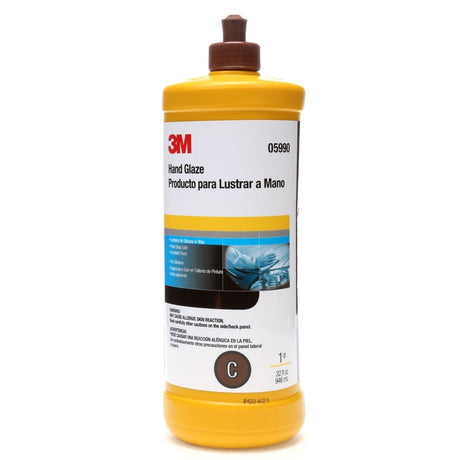 3M Hand Glaze, Brown, 1 qt (32 fl oz) (05990) (7000000479) (6 Pack)