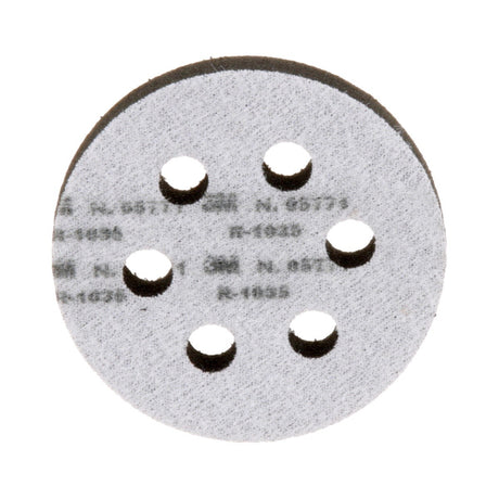 3M 05771 Hookit Soft Interface Pad, 3 in, Foam, 6-Hole, Soft Pad for Autobody Sanding (5771) (7000000490) (10 Pack)