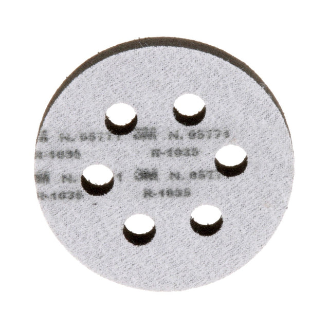 3M 05771 Hookit Soft Interface Pad, 3 in, Foam, 6-Hole, Soft Pad for Autobody Sanding (5771) (7000000490) (10 Pack)