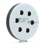3M 05771 Hookit Soft Interface Pad, 3 in, Foam, 6-Hole, Soft Pad for Autobody Sanding (5771) (7000000490) (10 Pack) - 2