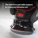 3M 05771 Hookit Soft Interface Pad, 3 in, Foam, 6-Hole, Soft Pad for Autobody Sanding (5771) (7000000490) (10 Pack) - 8