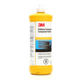 3M 05973 00597 Rubbing Compound, Liquid Formula, 1 qt 32 fl oz/946 mL for Automotive Paint Finishes (7000000537) (6 Pack) - 3