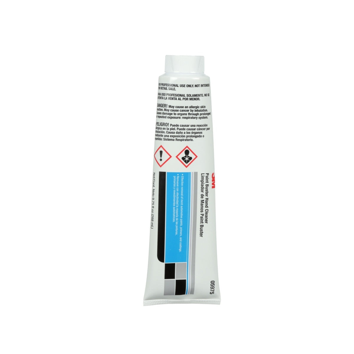 3M 05975 Paint Buster Hand Cleaner, Paste, White, 9.75 fl oz (5975) (7000000541) (12 Pack) - 3