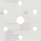 3M 00951 Hookit Finishing Film Abrasive Disc 260L, 5 in, P1500 (7000000562) (100 Pack) - 2