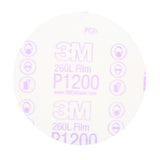 3M 260L 00952 Hookit Finishing Film Abrasive Disc, Aluminum Oxide, P1200, White, 5 in (7000000563) (400 Pack)
