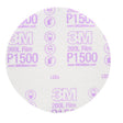 3M 260L 00950 Hookit Finishing Film Abrasive Disc, Aluminum Oxide, P1500, White, 6 in, Clear Coat Sanding, Paint Finishing, Defect Removal (7000000566) (400 Pack)
