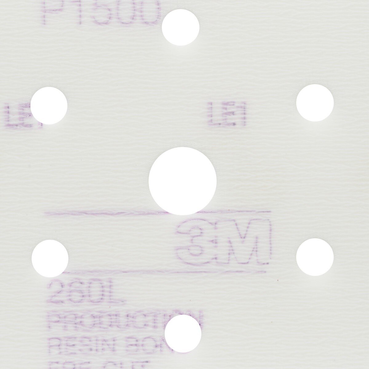 3M 260L 00950 Hookit Finishing Film Abrasive Disc, Aluminum Oxide, P1500, White, 6 in, Clear Coat Sanding, Paint Finishing, Defect Removal (7000000566) (400 Pack) - 4
