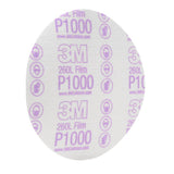 3M 260L 00969 Hookit Finishing Film Abrasive Disc, P1000, 6 in, Clear Coat Sanding, Paint Finishing, Defect Removal (7000000568) (400 Pack) - 2